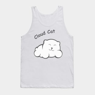 cloud cat Tank Top